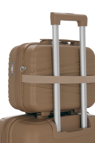 Beautycase Vela (W) - Taupe - 35 cm