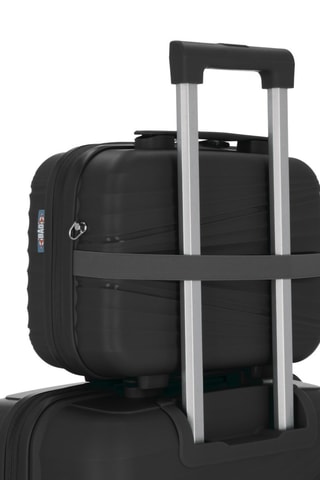 Beautycase Vela (W) - Donkergrijs - 35 cm