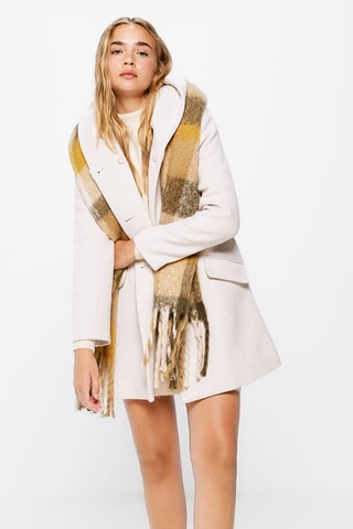 Cappotto con cappuccio - Beige