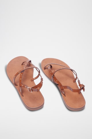 Sandalen - Bruin