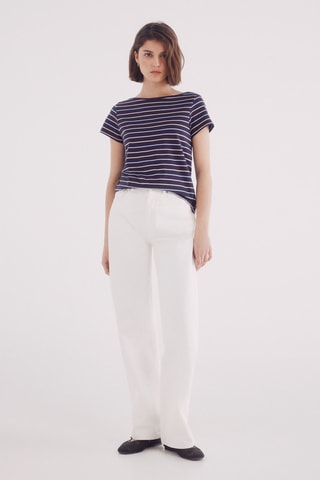 T-shirt - Marineblauw