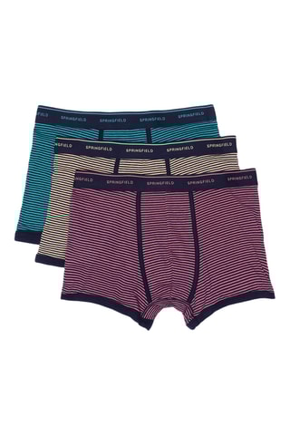 3 Boxers - Nachtblauw