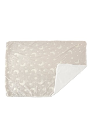 Manta fluorescente Stars - 80 x 110 cm - Beige