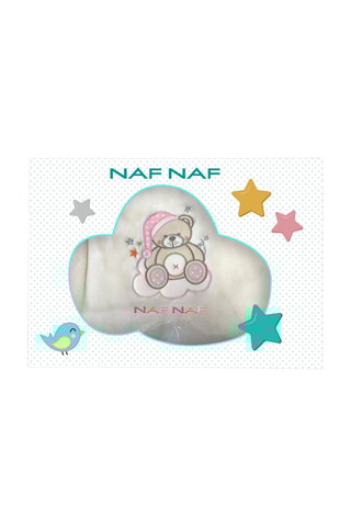 Manta Teddy - 110 x 140 cm - Blanco