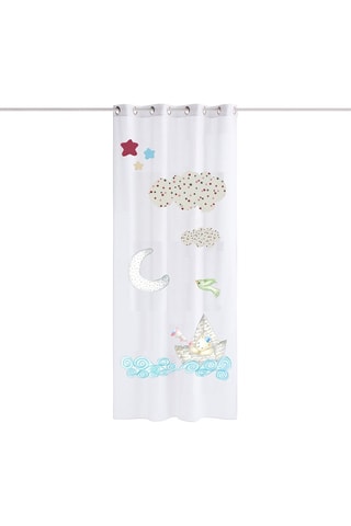 Cortina Oso Barco - 140 x 254 cm - Gris