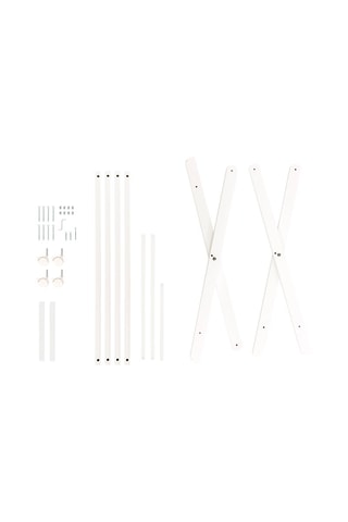 Minicuna y juego de cuna Rabbit - Desde recién nacido - 5 piezas - Gris