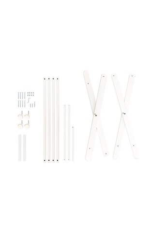 Minicuna y juego de cuna Rabbit - Desde recién nacido - 5 piezas - Gris