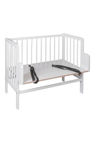 Minicuna de colecho de haya, nórdico y protector de cuna Sophie - Hasta 9 meses - 15 kg - Multicolor