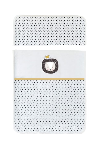 Minicuna y textil de cuna My Lion King - Desde recién nacido - 6 piezas - Negro