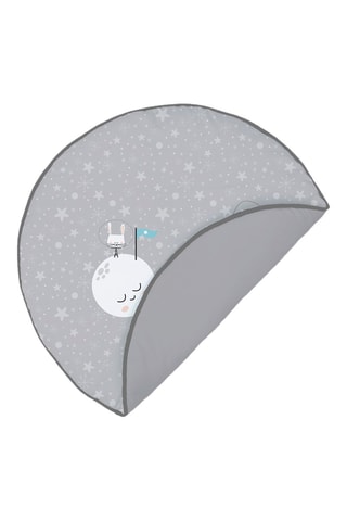 Alfombra primeros pasos Space Rabbit - 90 x 90 x 2 cm - Gris