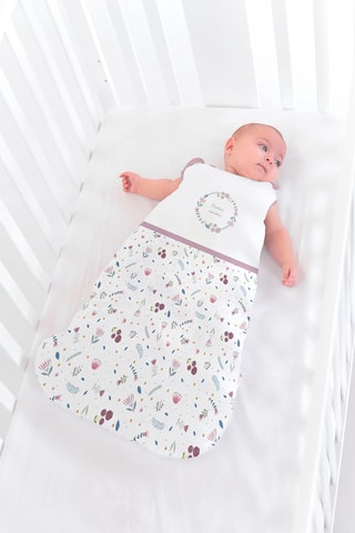 Saco de dormir Dulces Sueños - 70 cm - Desde 24 meses - Blanco y azul