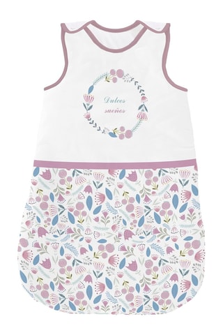 Saco de dormir Dulces Sueños - 70 cm - Blanco y azul