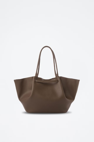 Cabas en cuir - Marron