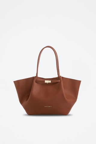 Cabas en cuir - Marron