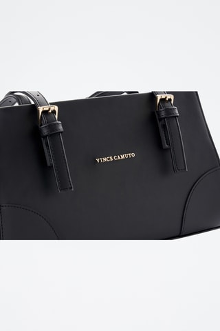 Sac porté épaule en cuir - Noir