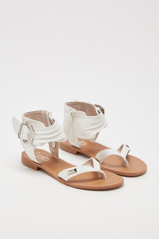 Sandalias Delka - Blanco