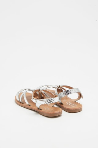 Sandalias J-Fabrizia - Plateado