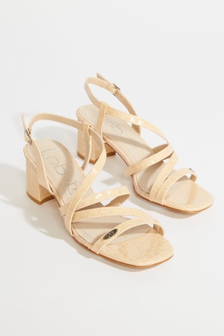 Sandalias de tacón Faustina - Crudo