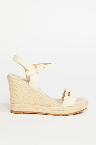 Sandalias de cuña Ferima - Beige