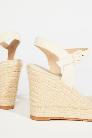 Sandalias de cuña Ferima - Beige