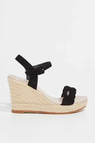 Sandalias de cuña Ferima - Negro