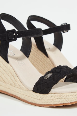 Sandalias de cuña Ferima - Negro