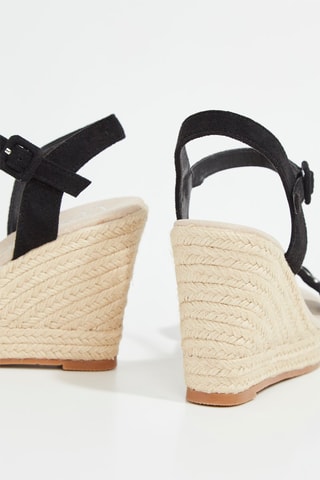 Sandalias de cuña Ferima - Negro