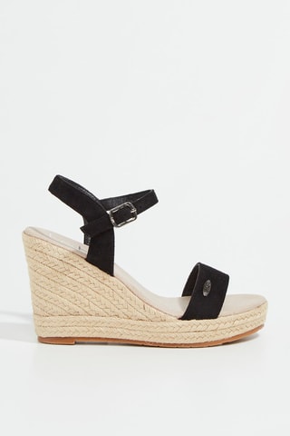 Sandalias de cuña Ignaza - Negro