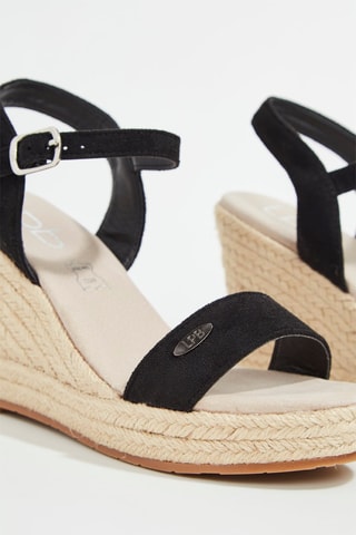 Sandalias de cuña Ignaza - Negro