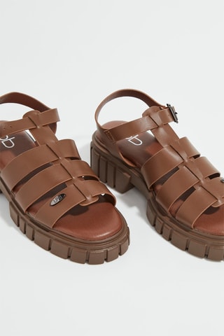 Sandalias Iseline - Chocolate