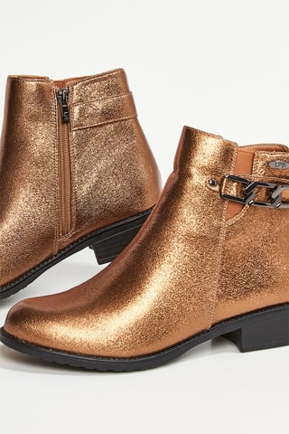 Botines Mama - Bronce metalizado