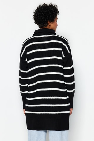 Camisola comprida Preto