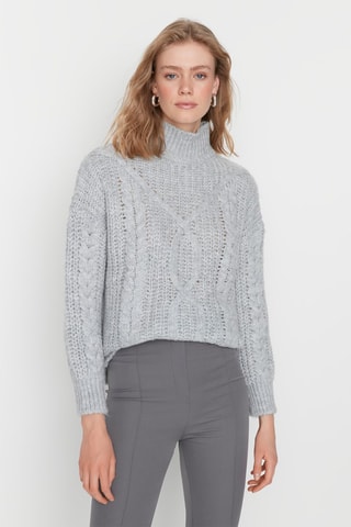 Camisola - Cinzento-claro