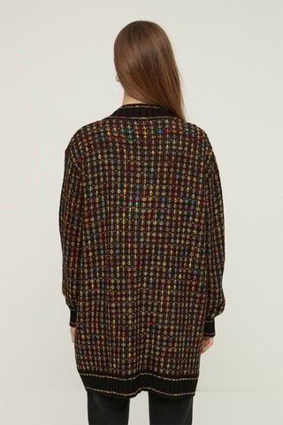 Cardigã - Azul-marinho