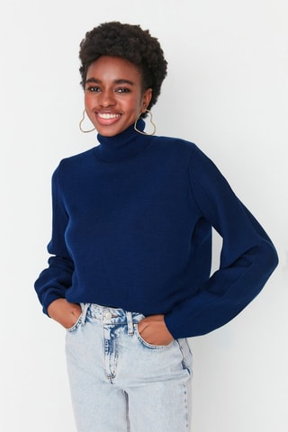 Camisola - Azul-marinho