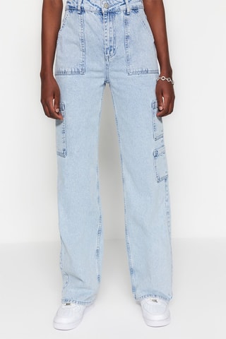 Calças de ganga - Azul-claro