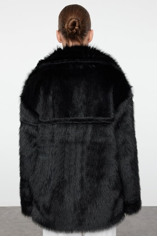 Sobretudo oversize - Preto