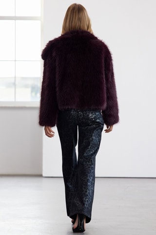 Casaco oversize - Bordô