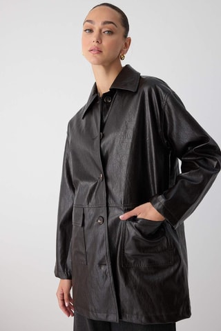 Casaco - Castanho-escuro