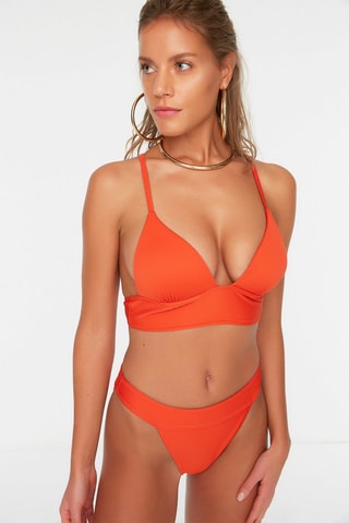 Parte de baixo de biquíni Laranja