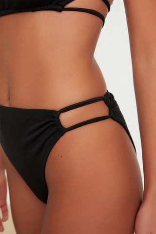 Parte de baixo de biquíni Preto