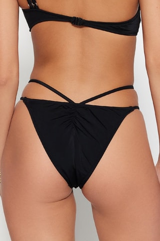 Parte de baixo de biquíni Preto