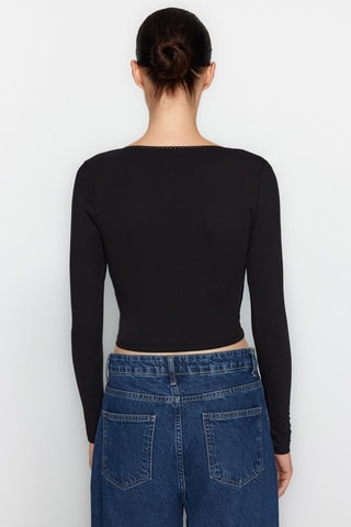 Crop top - Preto