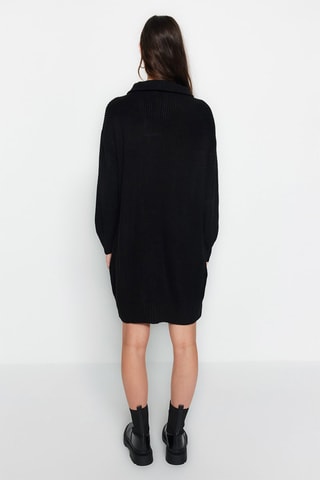 Vestido-camisola - Preto