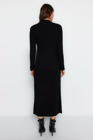 Vestido-camisola - Preto