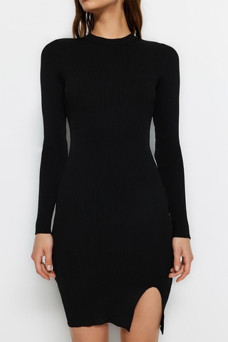 Vestido-camisola - Preto