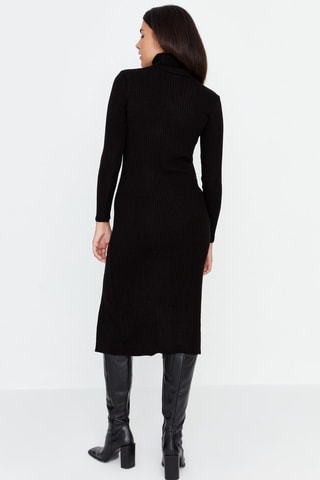 Vestido-camisola - Preto