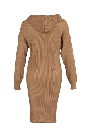 Vestido-camisola - Bege