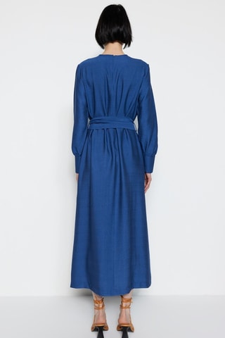 Vestido comprido - Azul