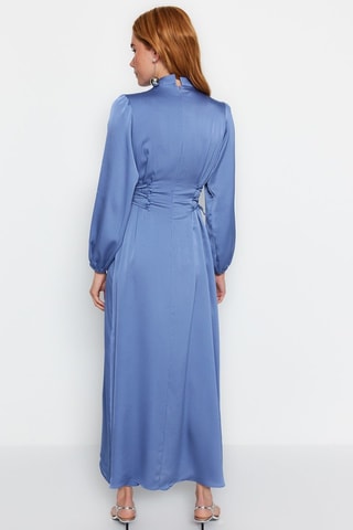 Robe longue - Bleu
